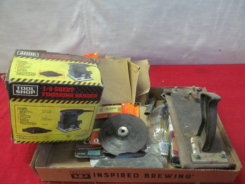 lot 195 image: Tool Shop Finishing sander