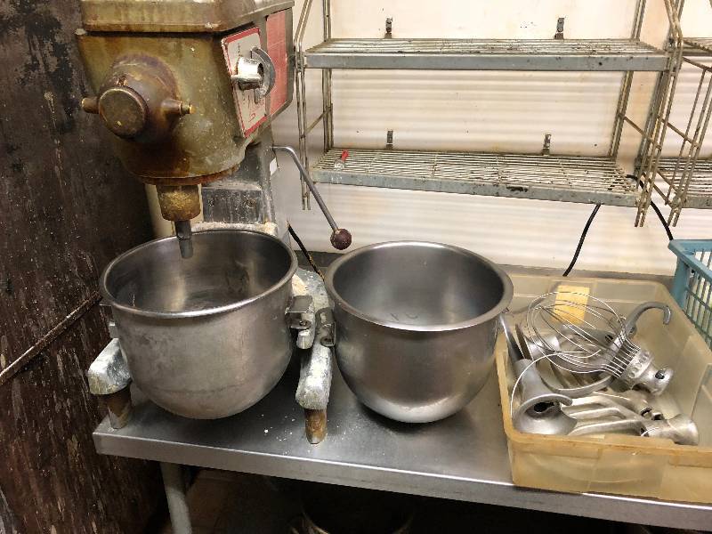 Blakeslee Commercial Mixer and Accressories