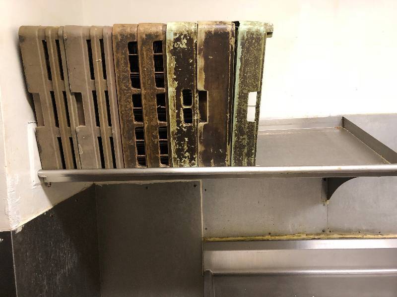 Wall Mount Stainless Steel Shelf and Dish racks