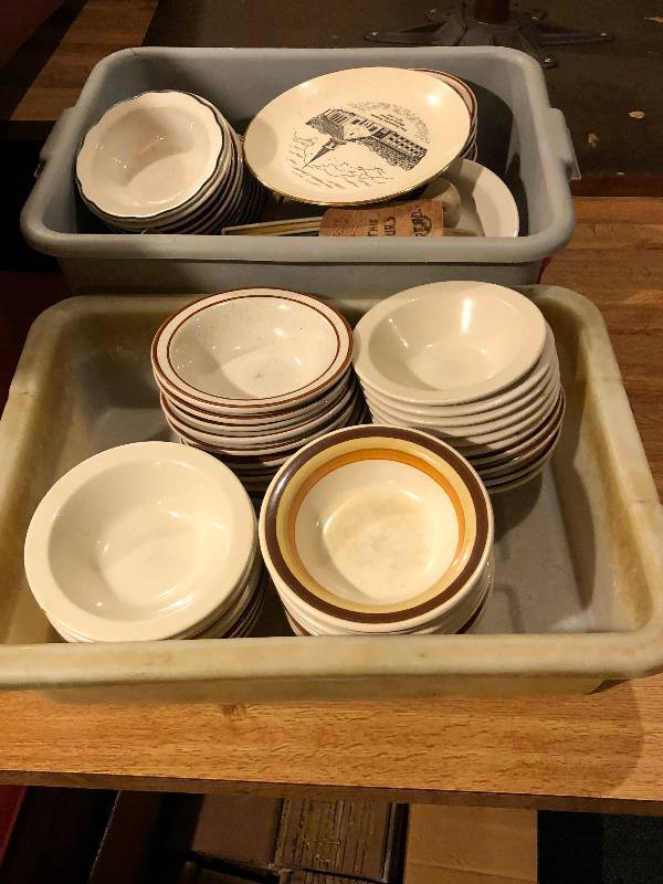 Misc plates and bowls
