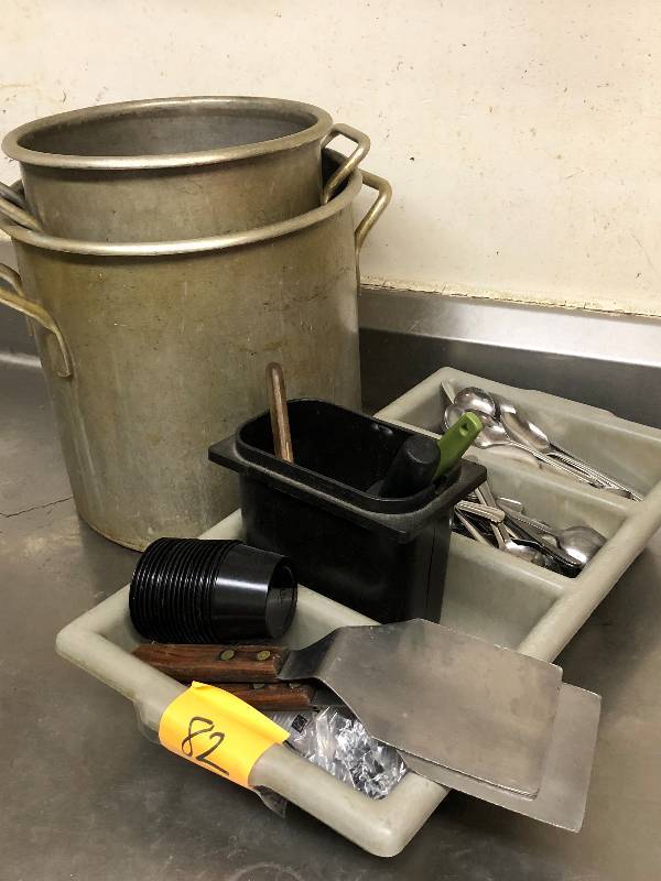 Pots and utensils