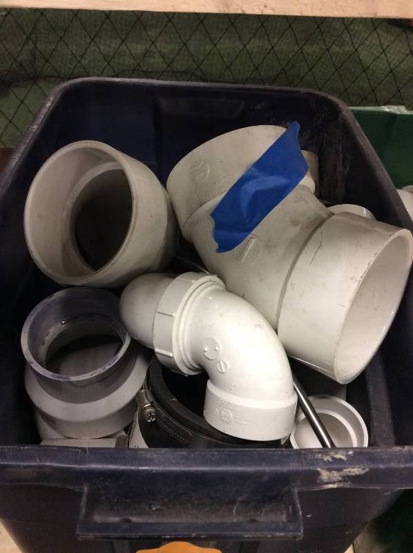 lot 26 image: misc. pvc pipe fittings