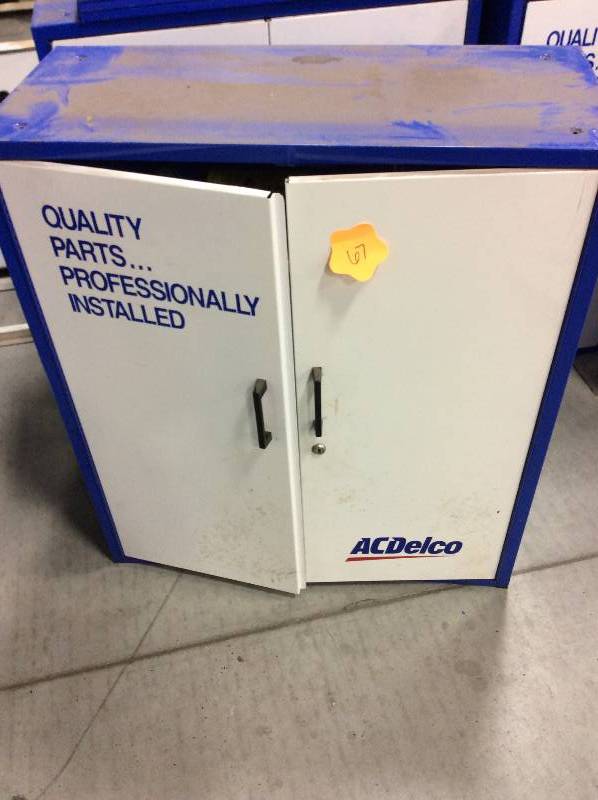 lot 67 image: AC Delco wall cabinet