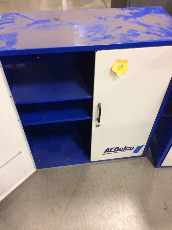 lot 69 image: AC Delco wall cabinet