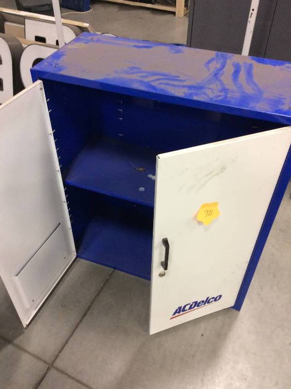 lot 70 image: AC Delco wall cabinet