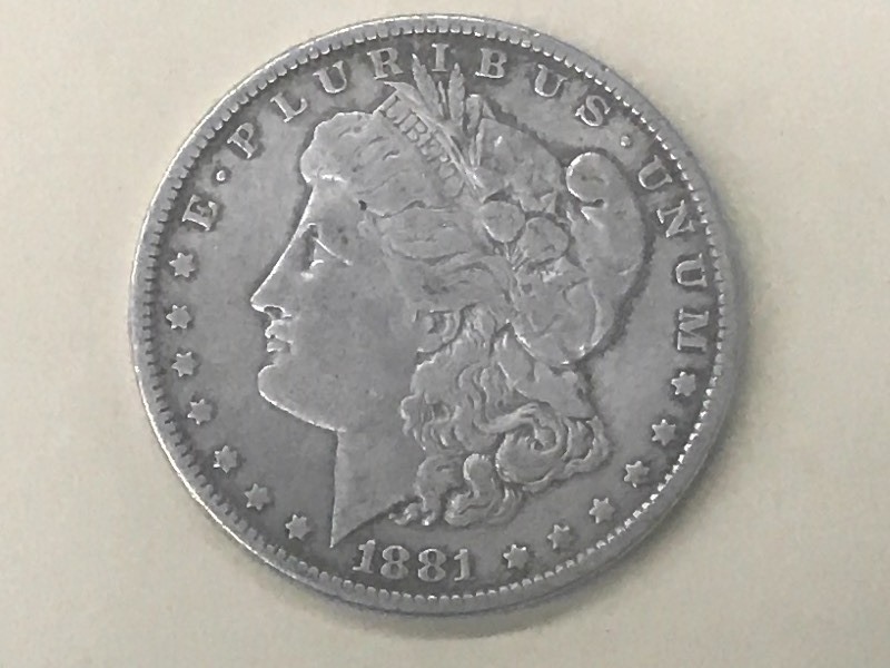 1881-O Morgan Silver Dollar ...