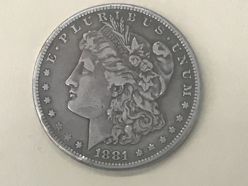 1881-S Morgan Silver Dollar ...