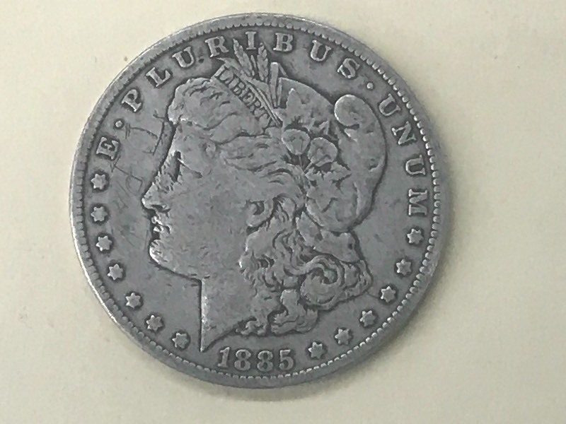 1885-O Morgan Silver Dollar ...