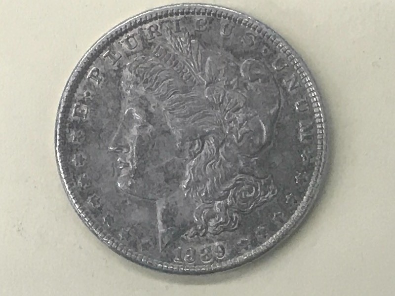 1889 Morgan Silver Dollar ...