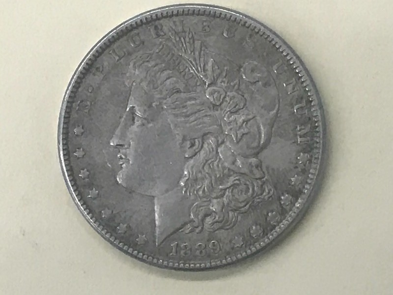 1889 Morgan Silver Dollar ...