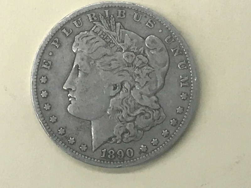 1890-O Morgan Silver Dollar ...