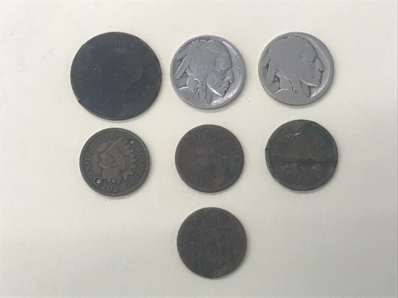 (7) Old Junkie Coins Probably All ...