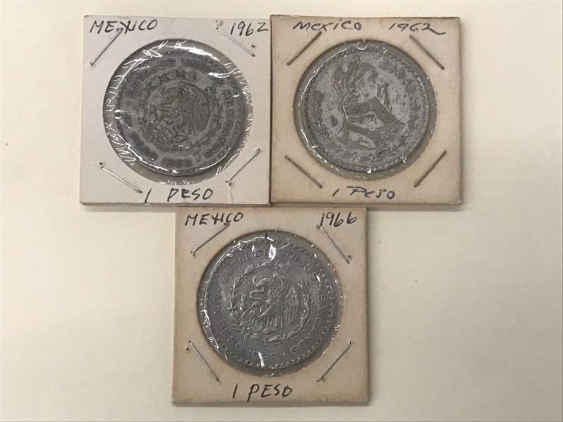 Mexico Silver Pesos 1962  1962  1...