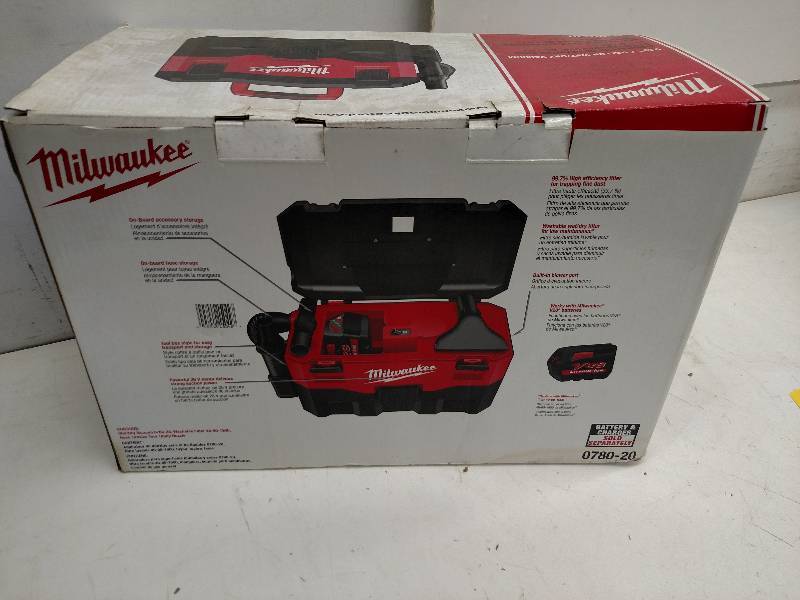 Milwaukee V28 2 Gallon WetDry Vacu...