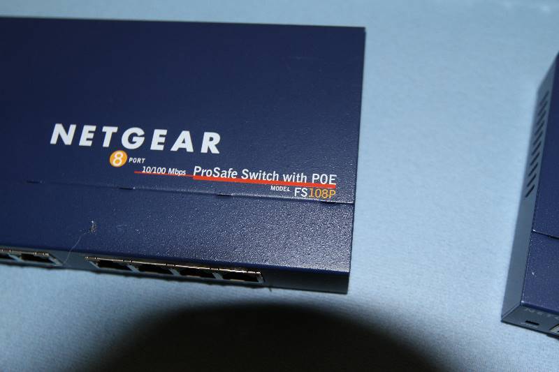 lot 54 image: Lot of Netgear ComputerLanNetwork Router Equipment & Power Supplies