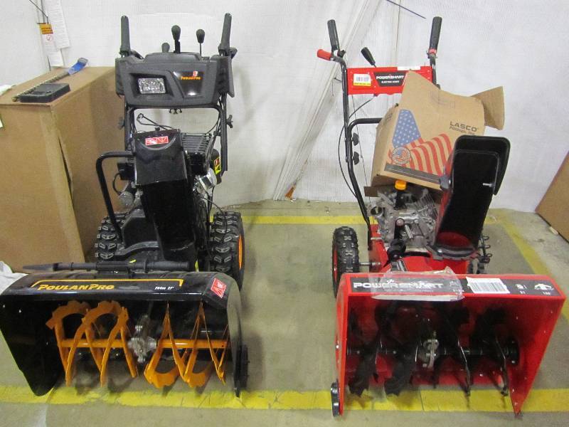 Powersmart 21 snow blowerPoulan Pro 27 snow blower