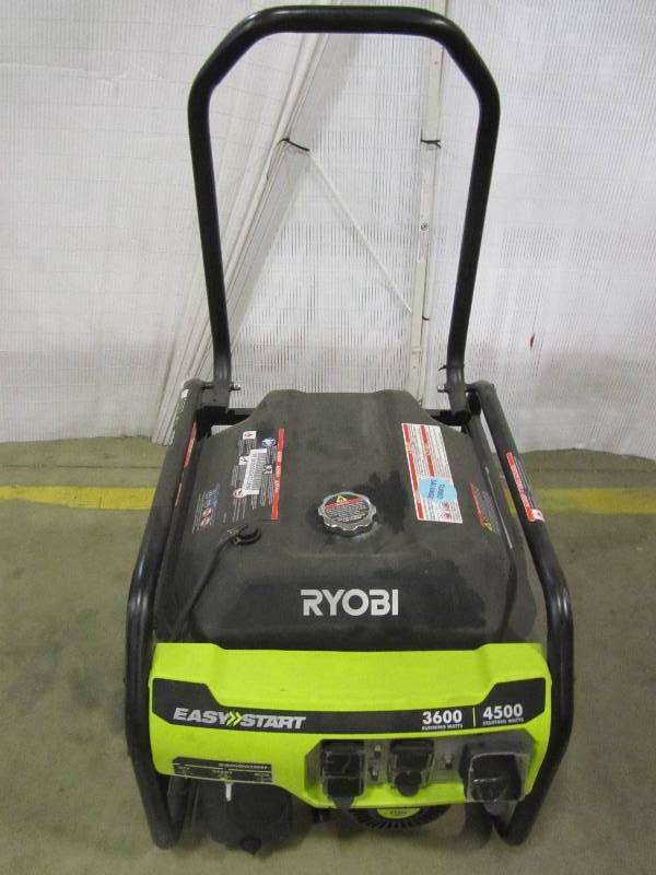 Ryobi 3600 Running Watts Generator
