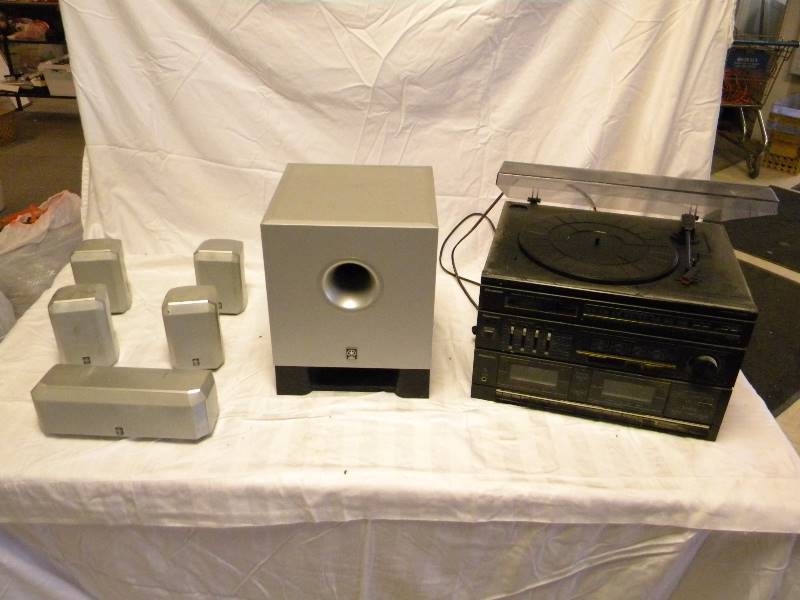 lot 55 image: Yamaha Stereo Surround Sound System