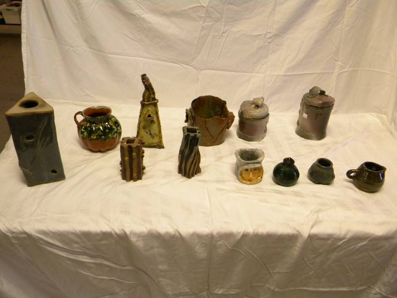 lot 73 image: Large Unique Lot of Pottery