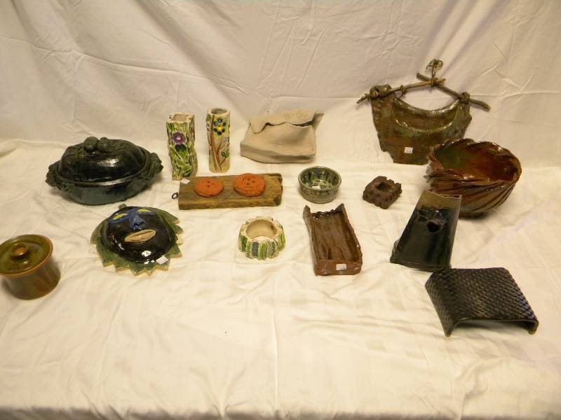 lot 74 image: Large Unique Lot of Pottery