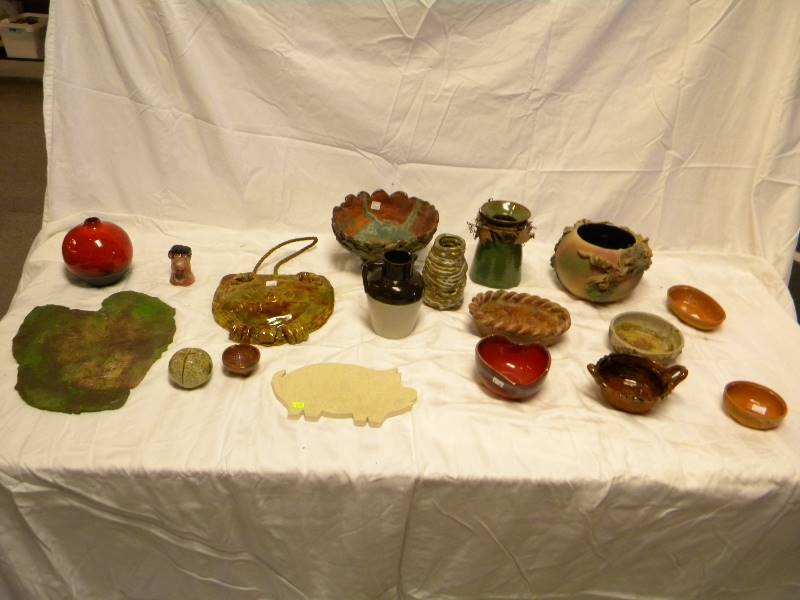 lot 82 image: Unique Pottery By Various Artists