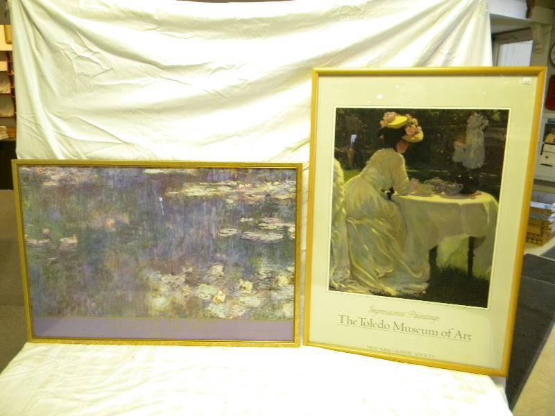 lot 132 image: FramedArt Print Lot