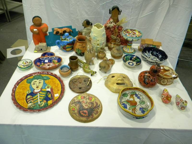 lot 136 image: Large Southwestern Pottery Lot