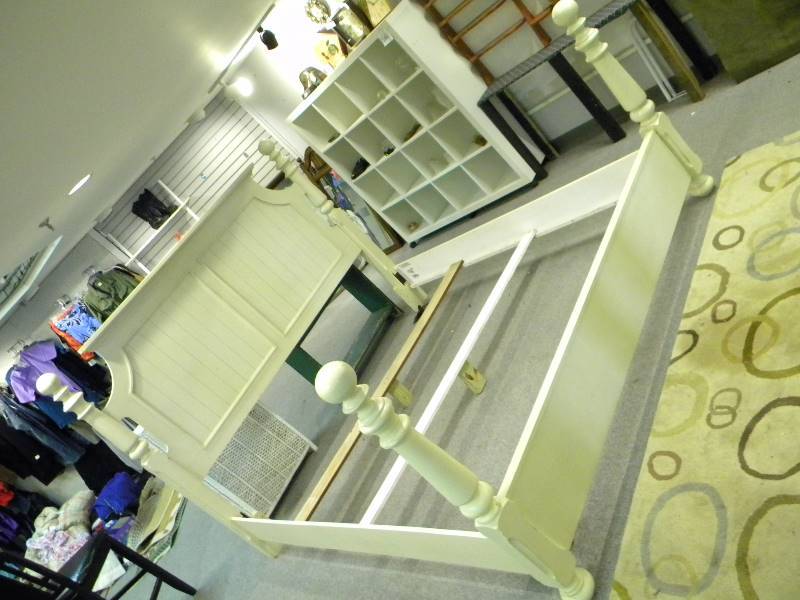 lot 151 image: Ashley King Size Bed Frame