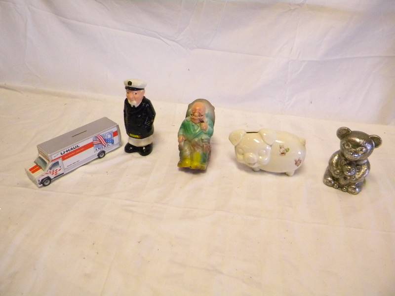 lot 219 image: Collectable Banks Lot