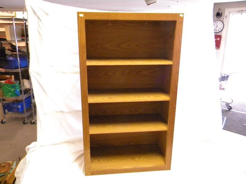 lot 231 image: Wooden Bookshelf