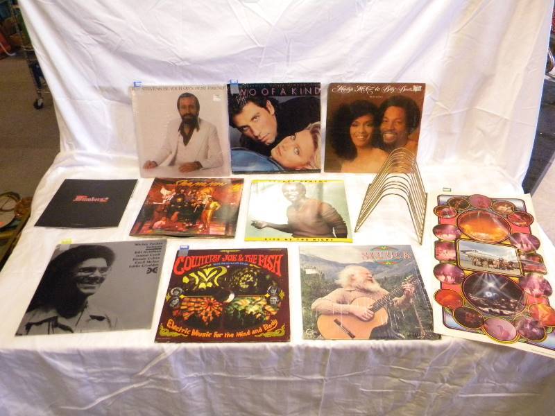 lot 237 image: Record And Record Stand Lot