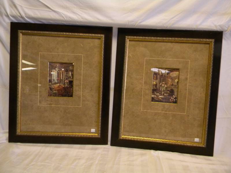 lot 347 image: Framed Art Lot