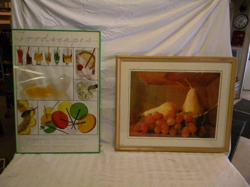 lot 355 image: Framed Art Lot