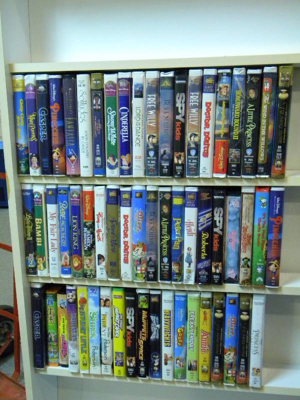 Children's Vhs Lot - photos and vectors