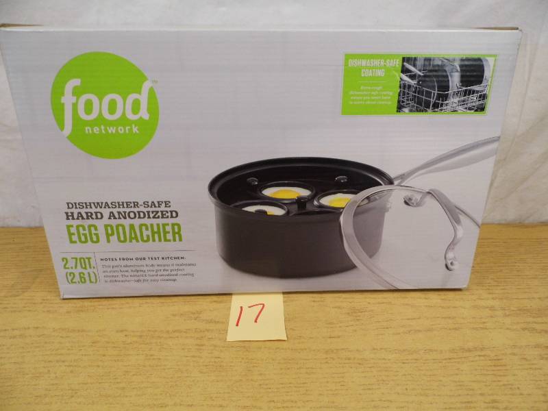 lot 17 image: Food Network Kettle w Egg Poacher