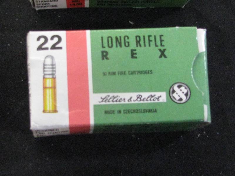 lot 13 image: Rex 22 Long Rifle Ammo