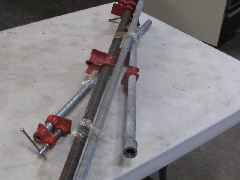 lot 47 image: Pipe Clamps