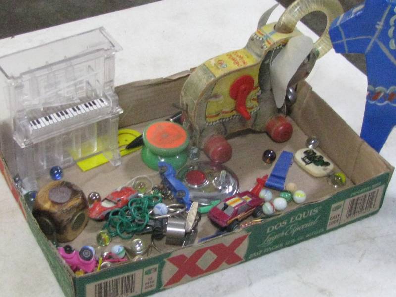 lot 64 image: Misc Toys and Marbles