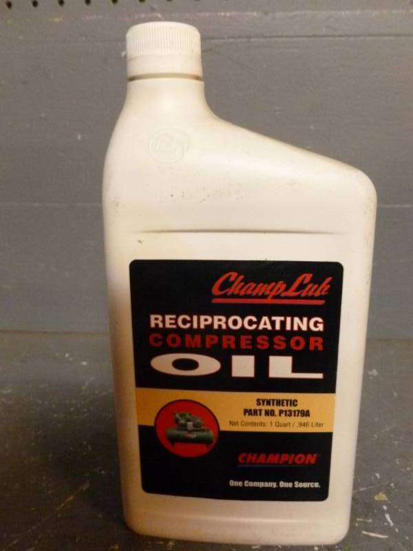 lot 14 image: New Compressor Oil