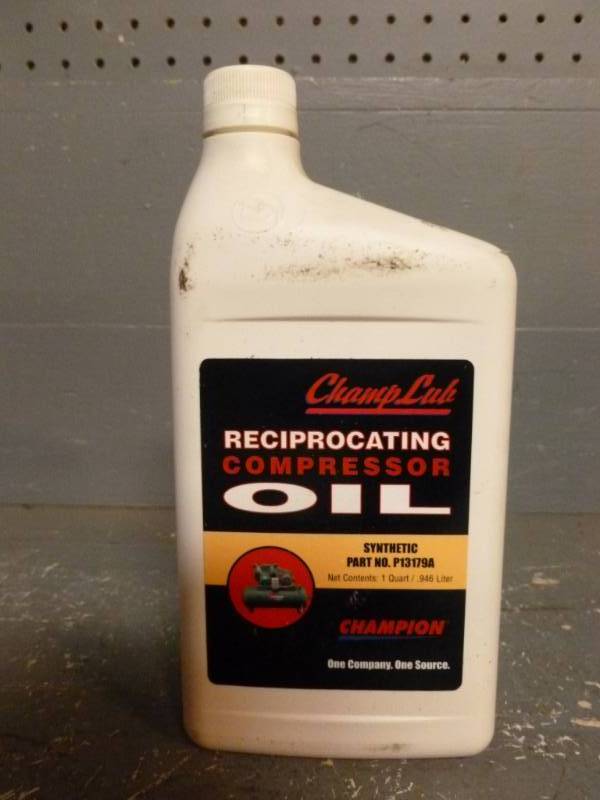 lot 15 image: New Compressor Oil