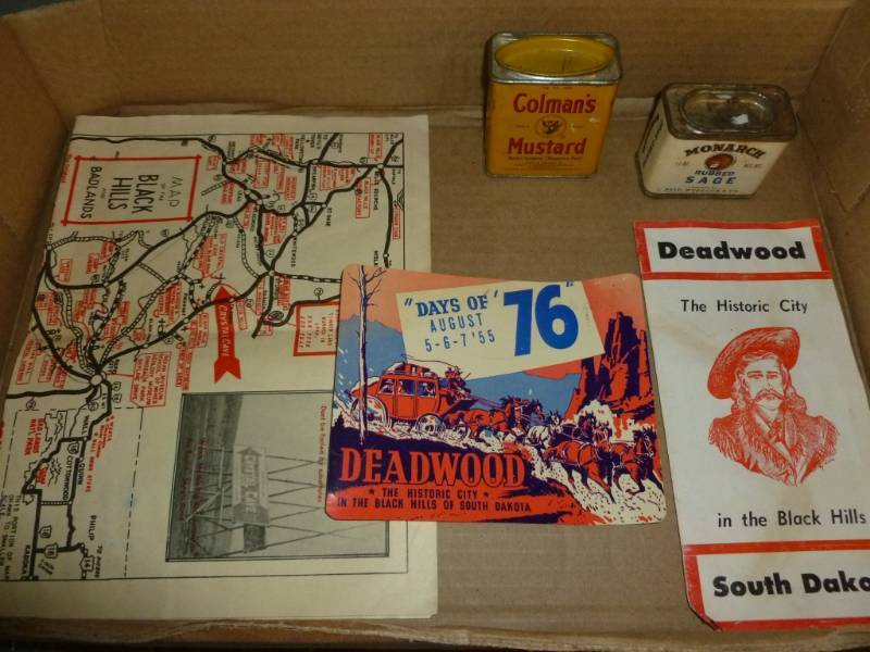 lot 47 image: Vintage Deadwood South Dakota