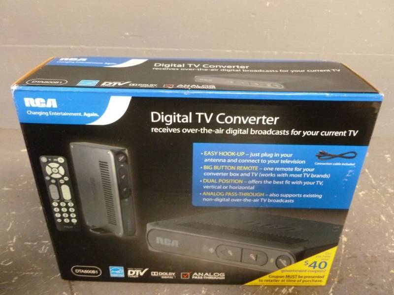 lot 48 image: New Digital Converter Box