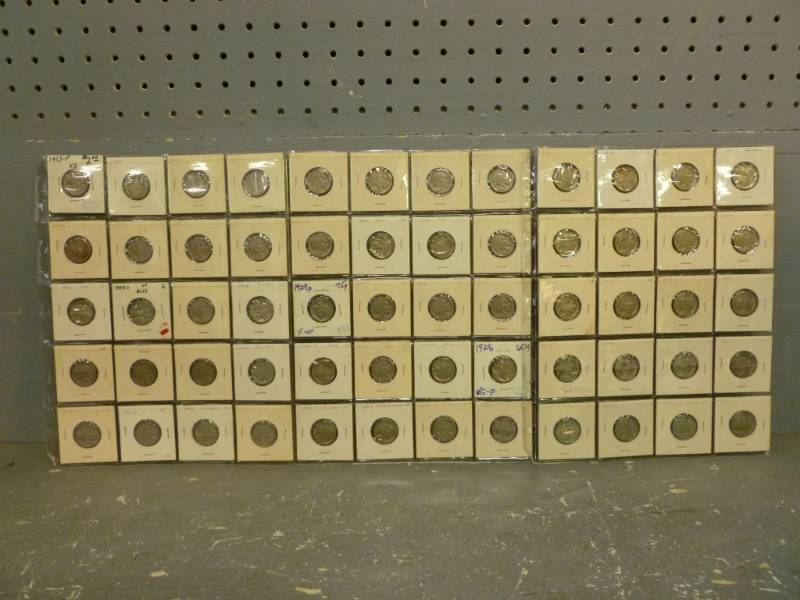 lot 53 image: Buffalo Nickel Collection