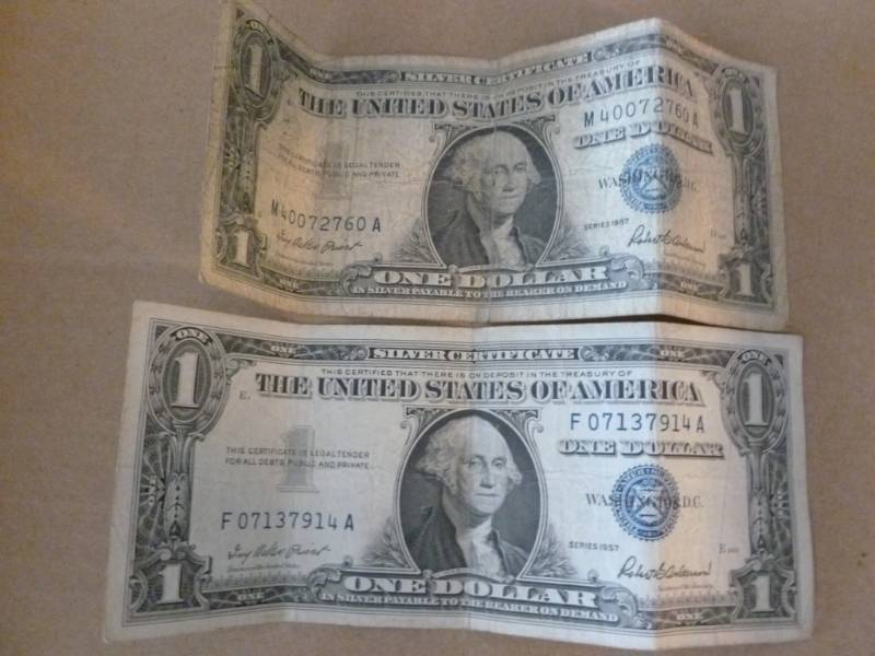 lot 83 image: U.S Silver Certificates