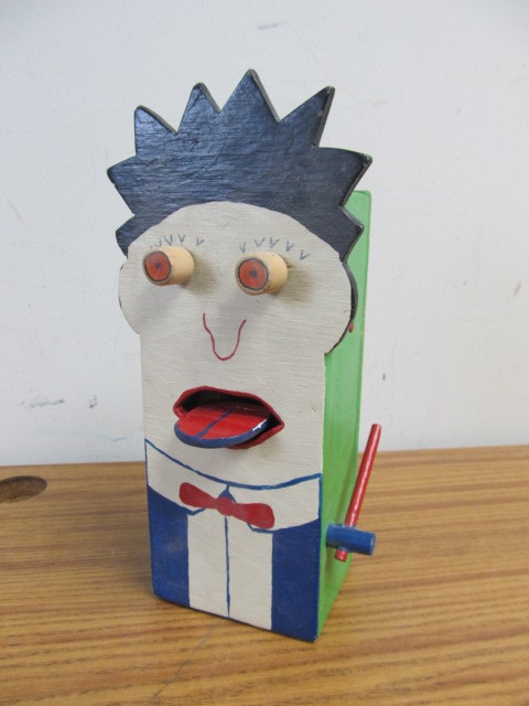 Vintage Howard Finster Style Folk Art
