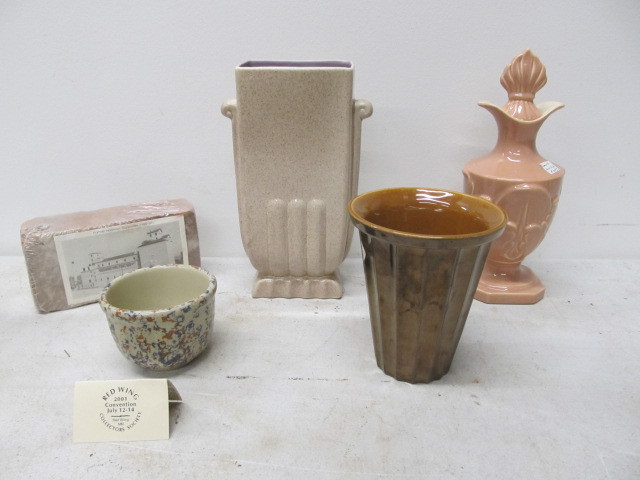 Group of RED WING &amp Rumrill Art Pottery
