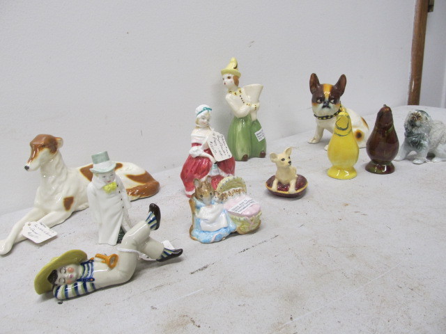 Group of Higher End Vintage Porcelain etc Figurines
