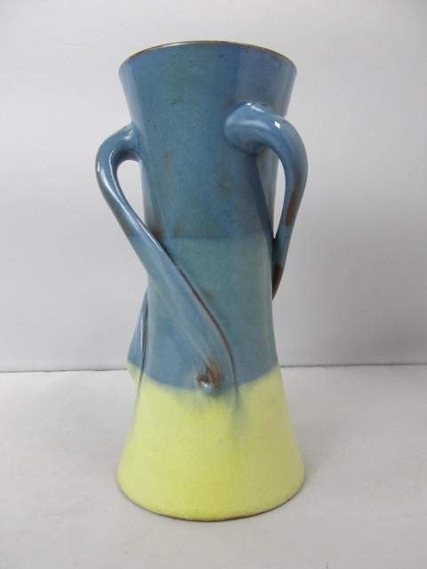 Antique BARUM WARE Pottery Vase Signed C.H. Brannam