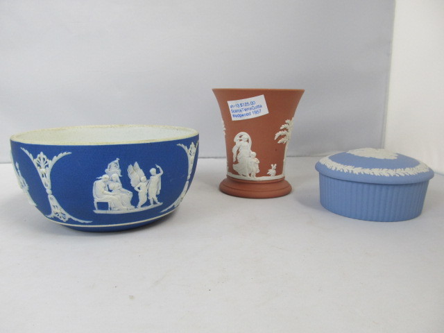 Vintage WEDGWOOD Jasperware &amp Terra Cotta