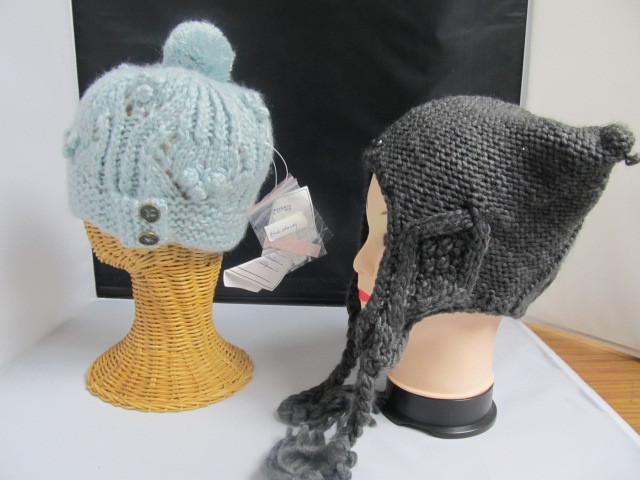 2 Brand New Womens Winter Hats